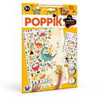 Poster créatif Poppik Dinosaures — pochette avec 150 stickers | Appart 17 Bruxelles