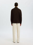 SLMTELLER Pull col montant demi-zip — Delicioso — vue 3