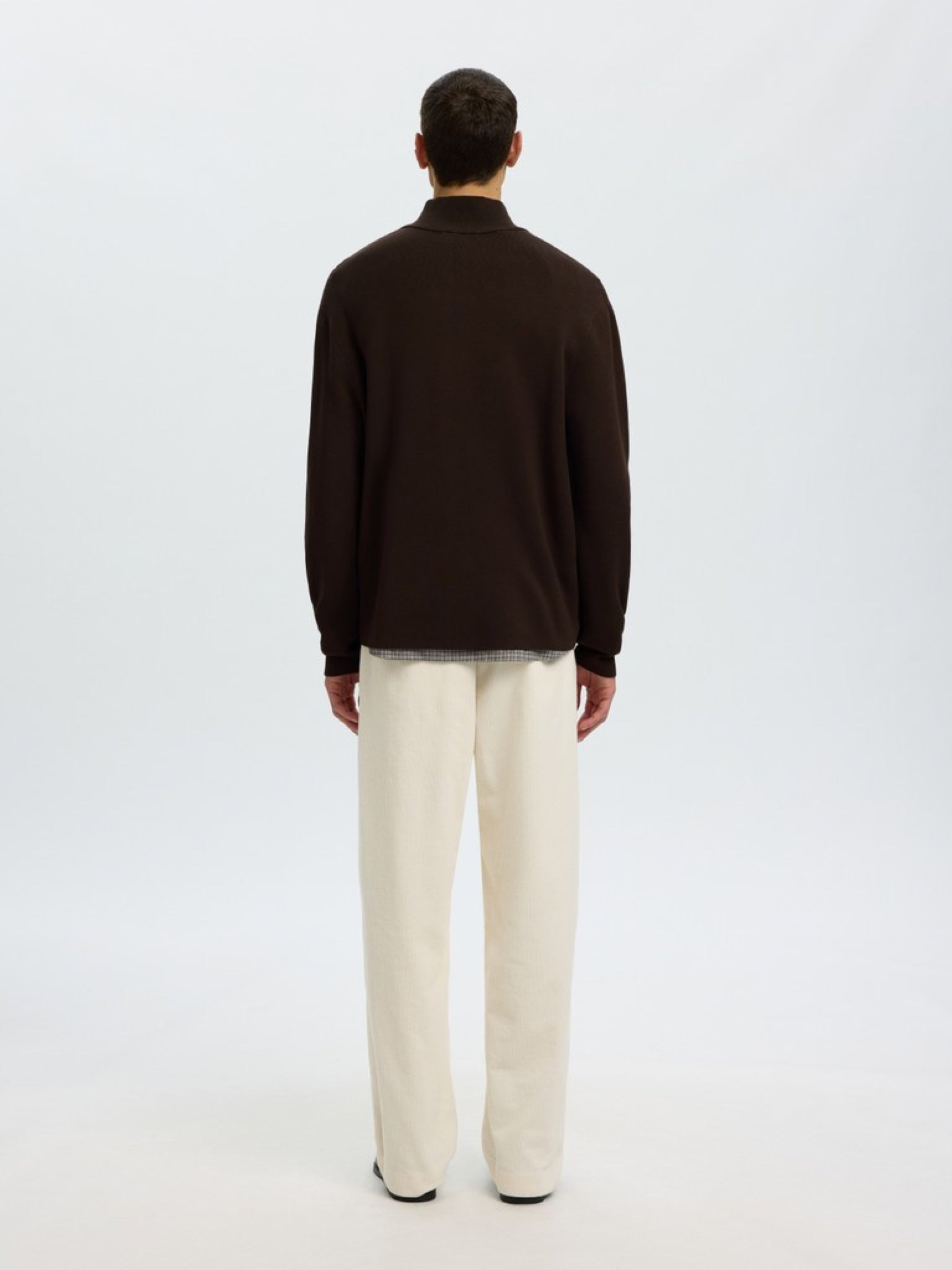 SLMTELLER Pull col montant demi-zip — Delicioso — vue 3