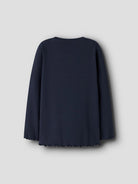 NMFVIVEMMAS T-shirt côtelé brodé de Noël fille — name it — Navy Blazer Bow — autre vue 3 | Appart 17 Bruxelles
