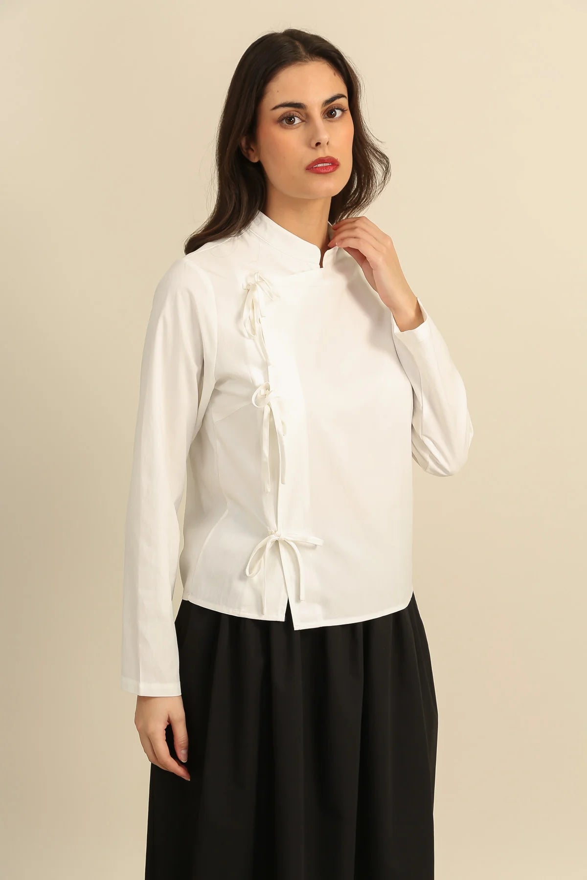 Chemise col mao