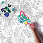 Poster géant à colorier 70 × 100 cm — OMY — Goal — autre vue 3 | Appart 17 Bruxelles