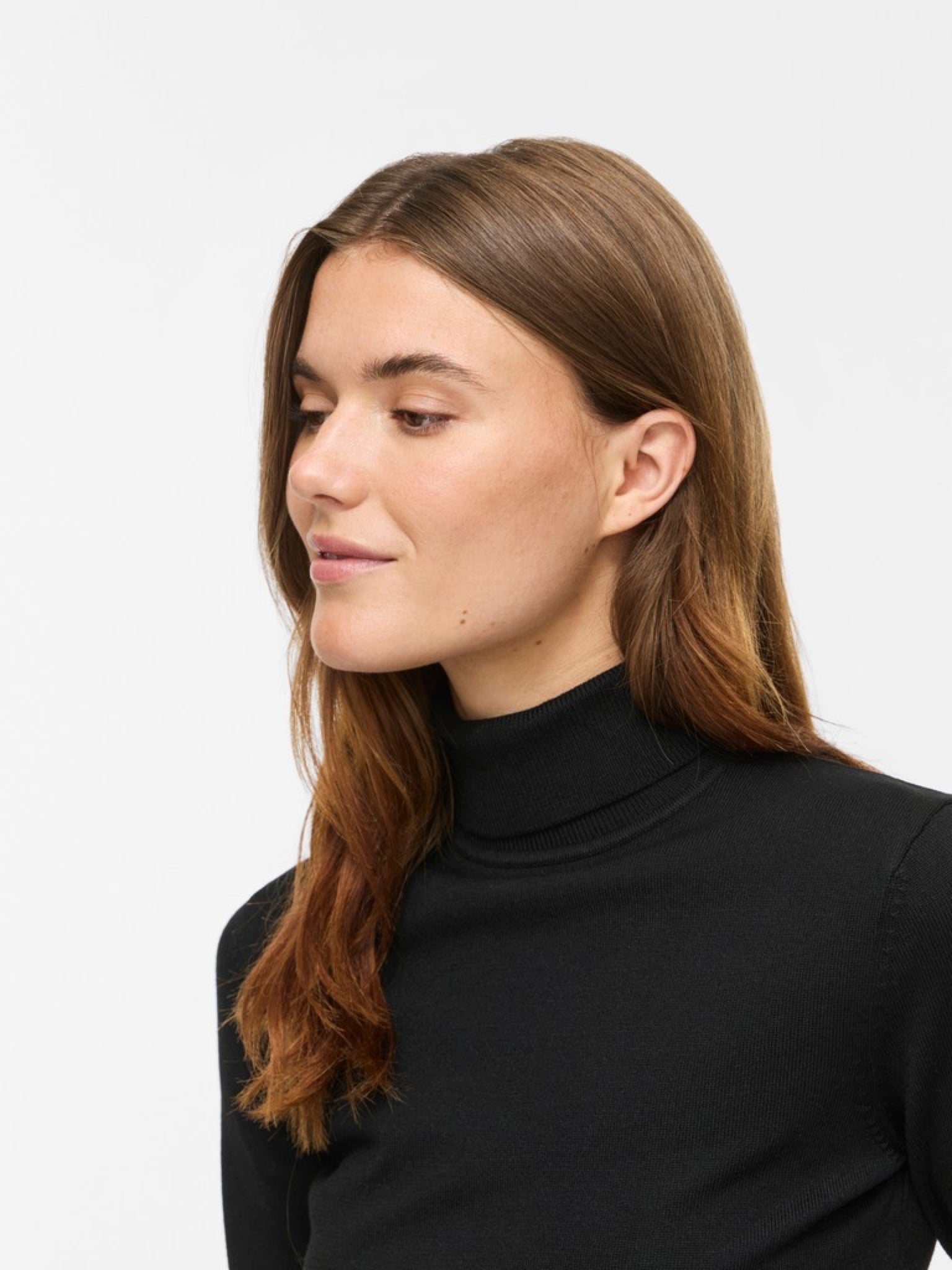 VIMALU Pull col roulé — Black Beauty — vue 6