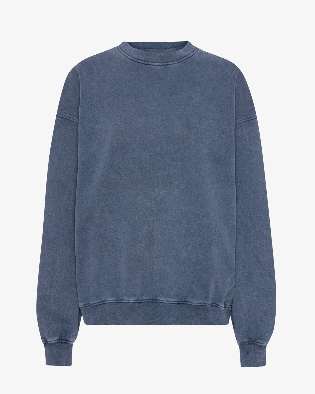 Organic Oversized Crew — Colorful Standard — Neptune Blue — packshot | Appart 17 Bruxelles