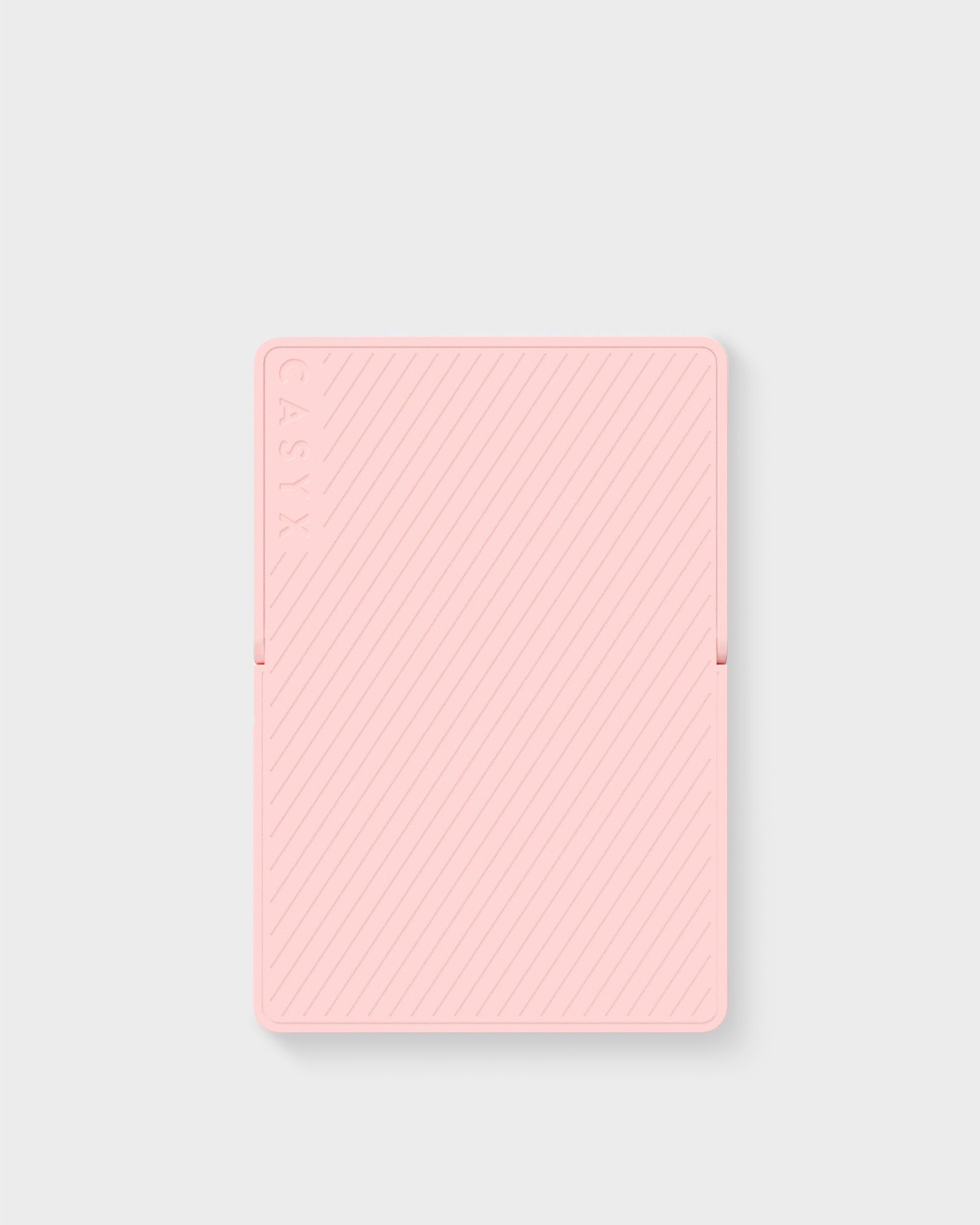 Batterie externe à induction aimantée 5 000 mAh — Casyx — Rose — packshot | Appart 17 Bruxelles
