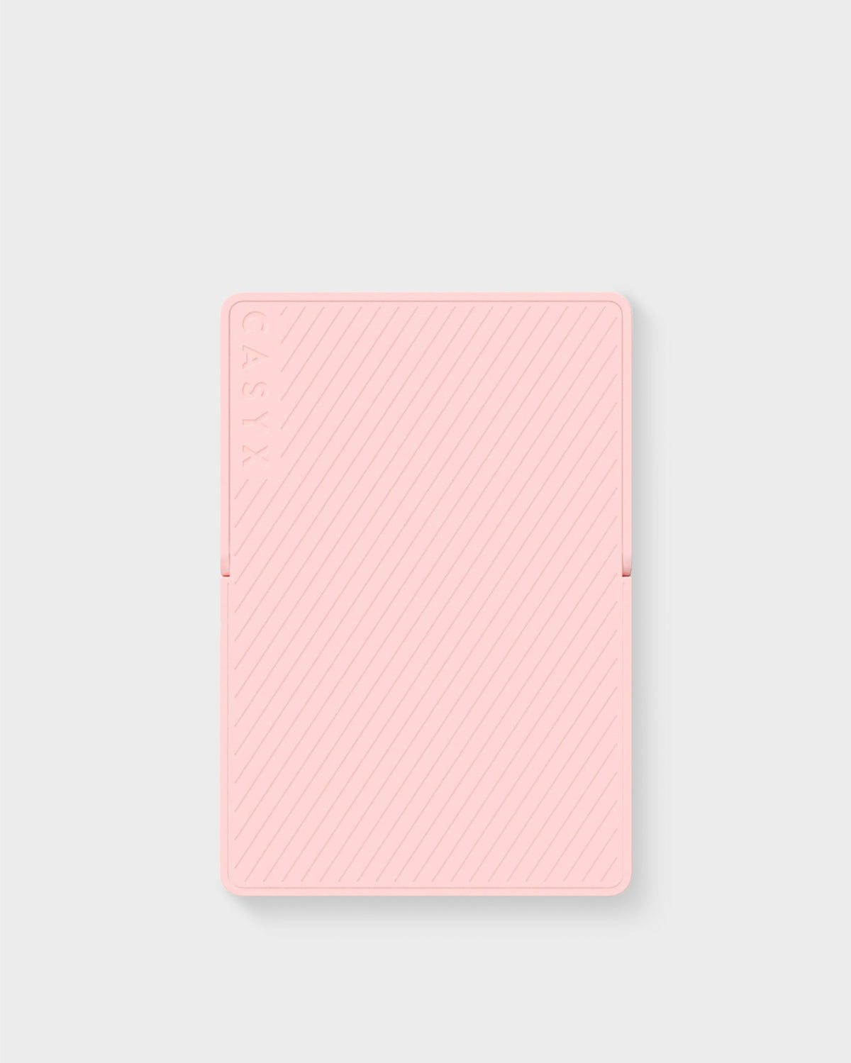 Batterie externe à induction aimantée 5 000 mAh — Casyx — Rose — packshot | Appart 17 Bruxelles