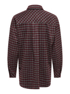 JDYPALIA Chemise longue à carreaux en sergé — JDY — Sassafras Checks — packshot, vue de dos 2 | Appart 17 Bruxelles
