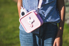 Pochette bandoulière en silicone pour appareil photo enfant — The Zoofamily — Licorne — autre vue 2 | Appart 17 Bruxelles