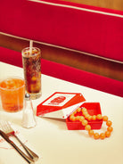 Fluid Market Burger Box boîte vide-poche en céramique — Fluid Market — Rouge — packshot, coffret 3 | Appart 17 Bruxelles