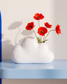 Vase Grand Nuage en céramique — Upside Stories — Blanc — mise en situation 4 | Appart 17 Bruxelles