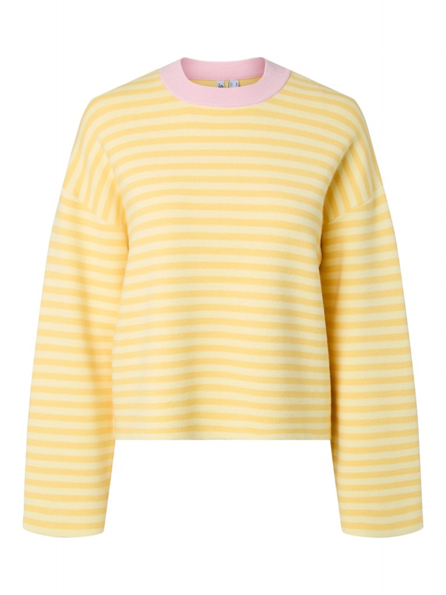 Pieces JASSY Pull en maille rayée col rond — vue 7