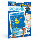 Poster créatif Poppik La mer — pochette avec 150 stickers | Appart 17 Bruxelles