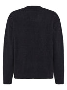 Cardigan Soufflé col V en maille recyclée — Night Sky — vue 2