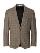 Selected Homme LANDON Blazer classique en laine à carreaux — vue 6