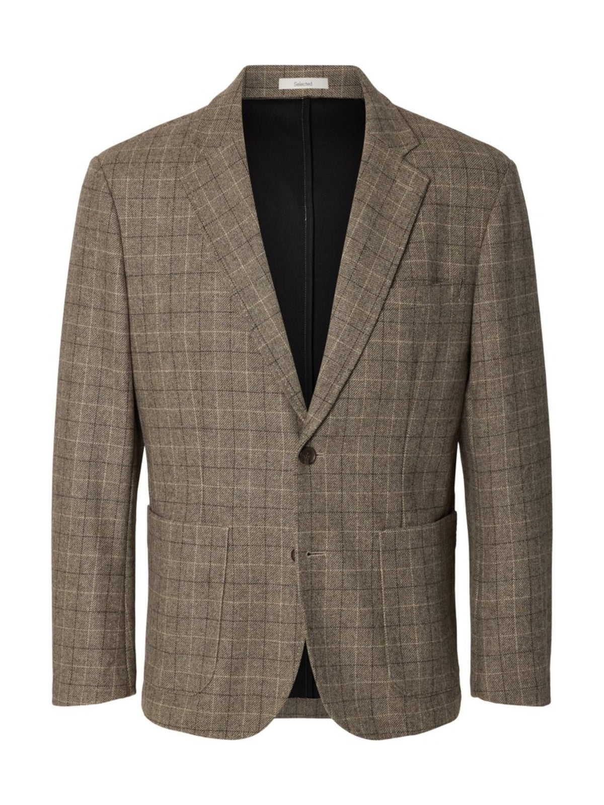 Selected Homme LANDON Blazer classique en laine à carreaux — vue 6