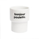 Gobelet « Bonjour poulette » — Félicie Aussi — Bonjour poulette — photo produit | Appart 17 Bruxelles