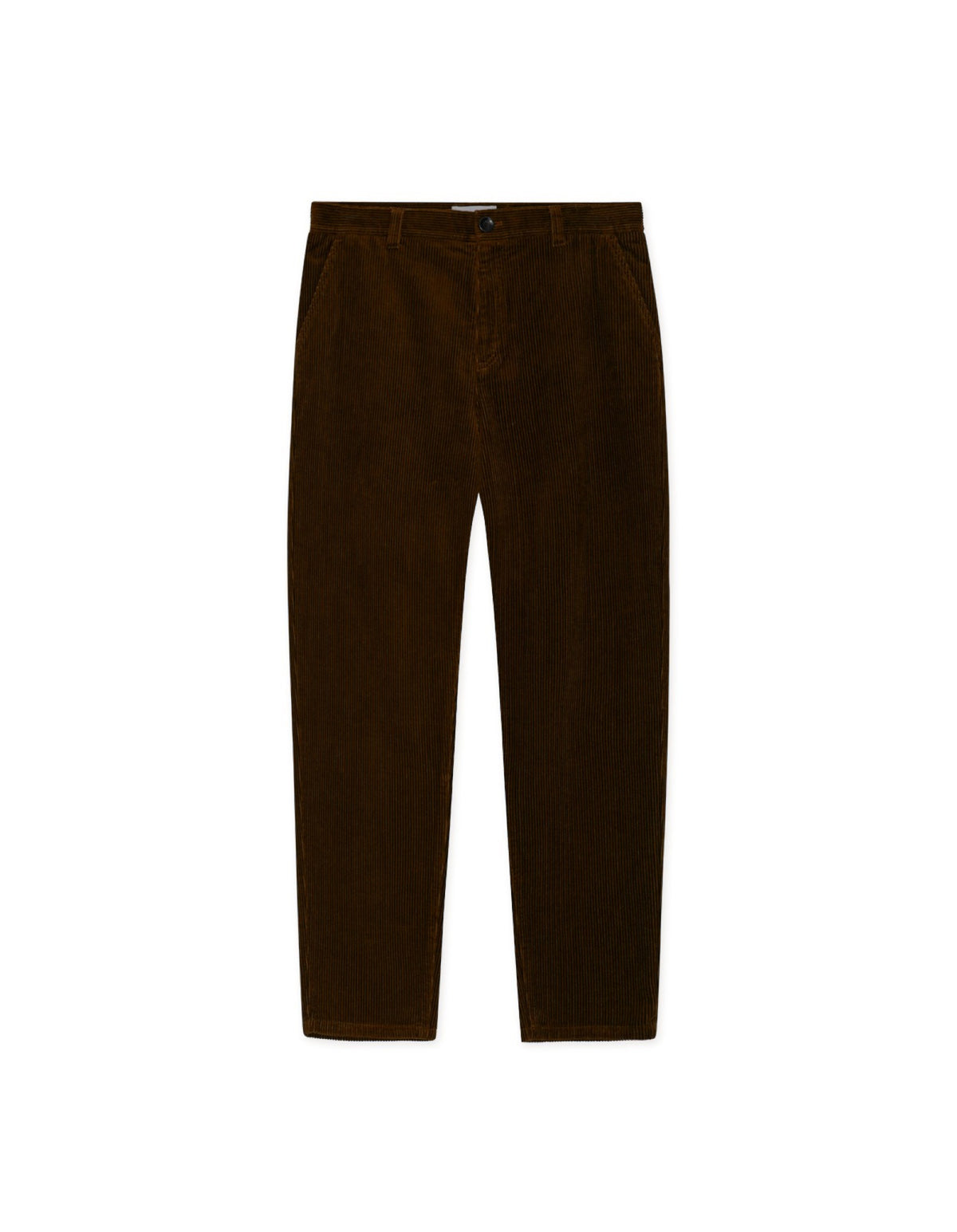 Corduroy Tapered Pantalon en velours côtelé — Les Deux — Delicioso Brown — packshot 4 | Appart 17 Bruxelles