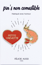 Pins crevette — Felicie Aussi | Appart 17 Bruxelles