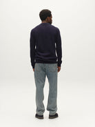 GABworren Polo en laine — Navy — vue 4