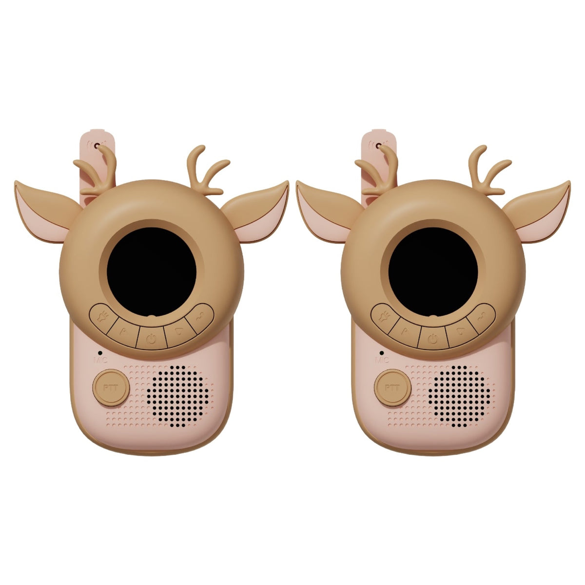 Talkies-walkies pour enfant, le duo — The Zoofamily — Cerf — packshot | Appart 17 Bruxelles