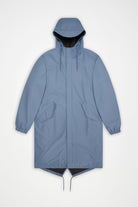 Fishtail Parka W3 — Rains — Blue Dusk — packshot | Appart 17 Bruxelles