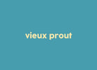 Félicie Aussi Carte animée 3D « Bon anniversaire / vieux prout » — Felicie Aussi — Bon anniversaire / vieux prout — vue 2 2 | Appart 17 Bruxelles
