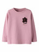NMFNODANA T-shirt à fleur brodée fille — name it — Lilas — vue de face | Appart 17 Bruxelles