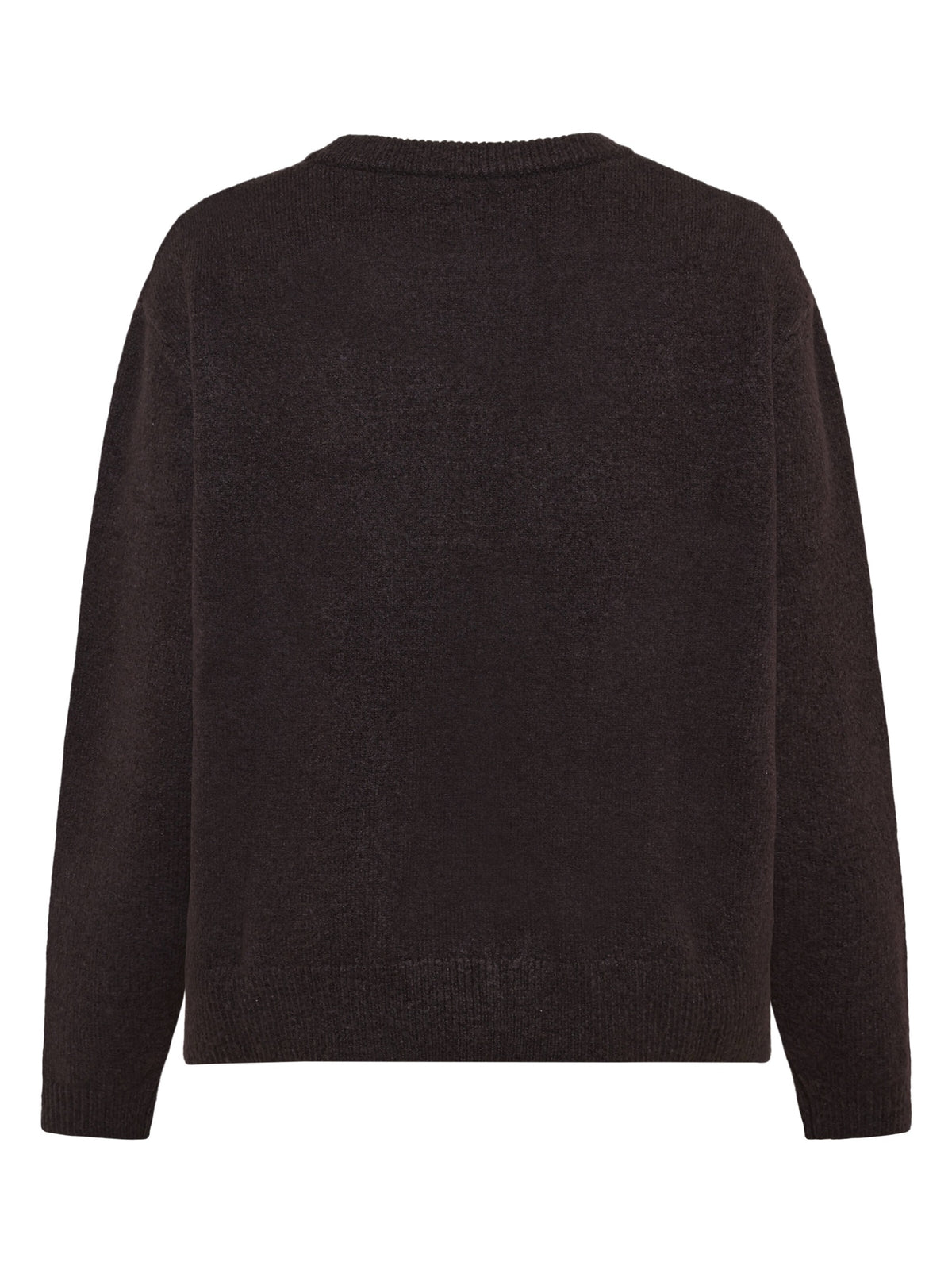 Pull Soufflé col rond en coton bio — Chocolate Torte — vue 2