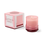 Paddywax Stack Bougie parfumée en verre empilable rose et rouge bordeaux 198 g — Paddywax — Saffron Rose — packshot | Appart 17 Bruxelles