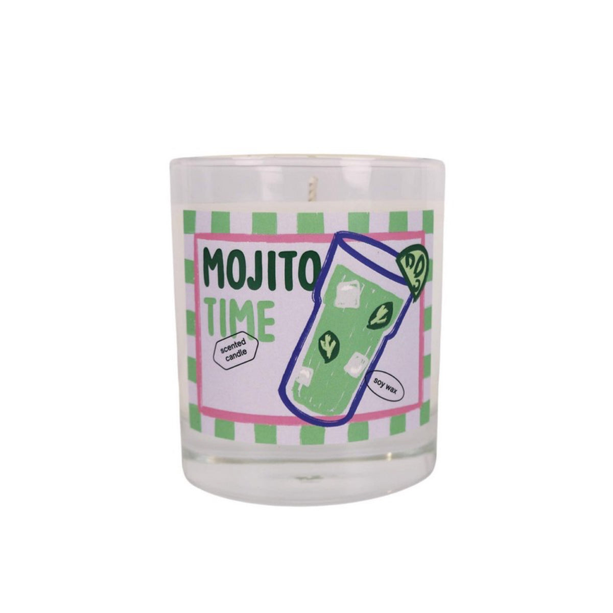 Bougie parfumée « Mojito Time » — ATELIER PISTACHE — Mojito Time — packshot | Appart 17 Bruxelles