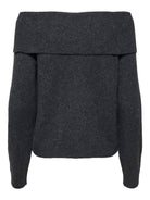 JDY ALIANA Pull en maille épaules dénudées — vue 6