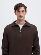 SLMDRY Pull col montant demi-zip — Delicioso — vue 5