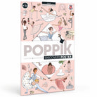 Poster Poppik La danse — pochette avec 64 stickers | Appart 17 Bruxelles