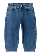 NMFBELLA Jean barrel fille — name it — Medium Blue Denim — vue de face 2 | Appart 17 Bruxelles