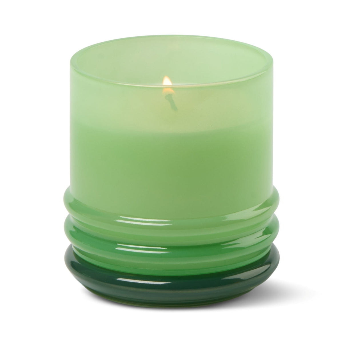 Paddywax Stack Bougie parfumée en verre empilable vert clair et vert foncé 198 g — Paddywax — Minty Verde — packshot 2 | Appart 17 Bruxelles