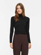 VIMALU Pull col roulé — Black Beauty — vue 3