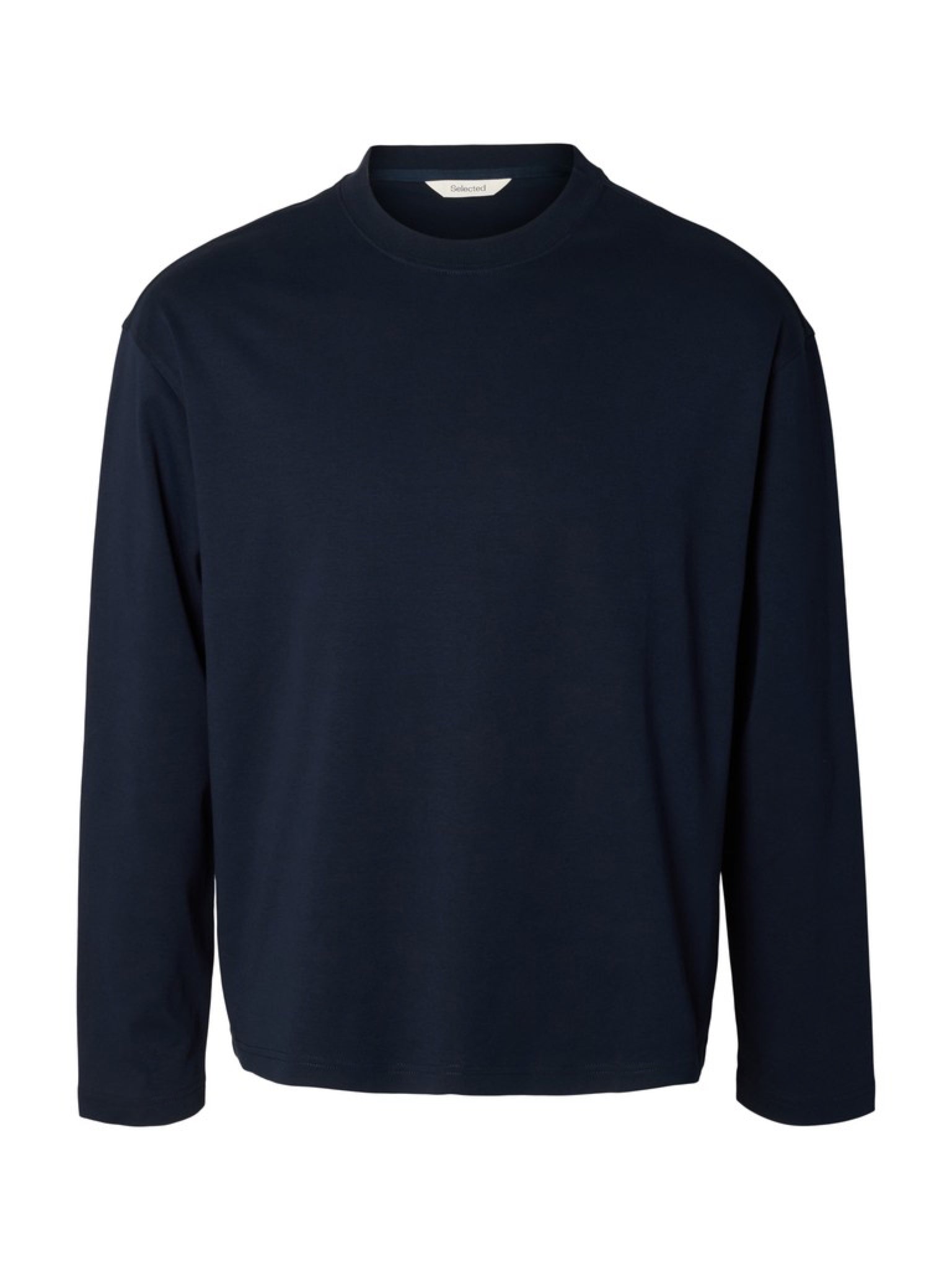 SLMTAJ T-shirt manches longues en coton bio — Sky Captain