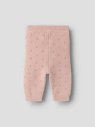 NBNLAGUNA Pantalon en maille bébé — Lil' Atelier — Adobe Rose — autre vue 3 | Appart 17 Bruxelles