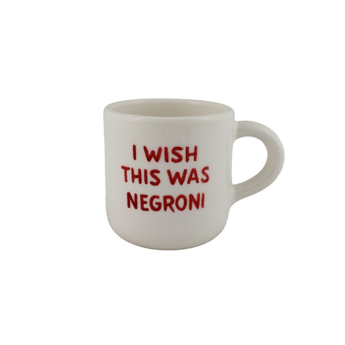 Mug « I wish this was… » — ATELIER PISTACHE — I wish this was negroni — packshot | Appart 17 Bruxelles