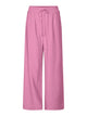 YASNARA Pantalon Large Taille Haute