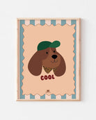 Affiche illustrée chien 30 × 40 cm — Ma Petite Vie — Chien cool — packshot | Appart 17 Bruxelles