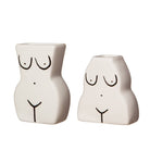 Vases soliflores Silhouette féminine — Lot de 2 — Sass & Belle — autre angle 3 | Appart 17 Bruxelles