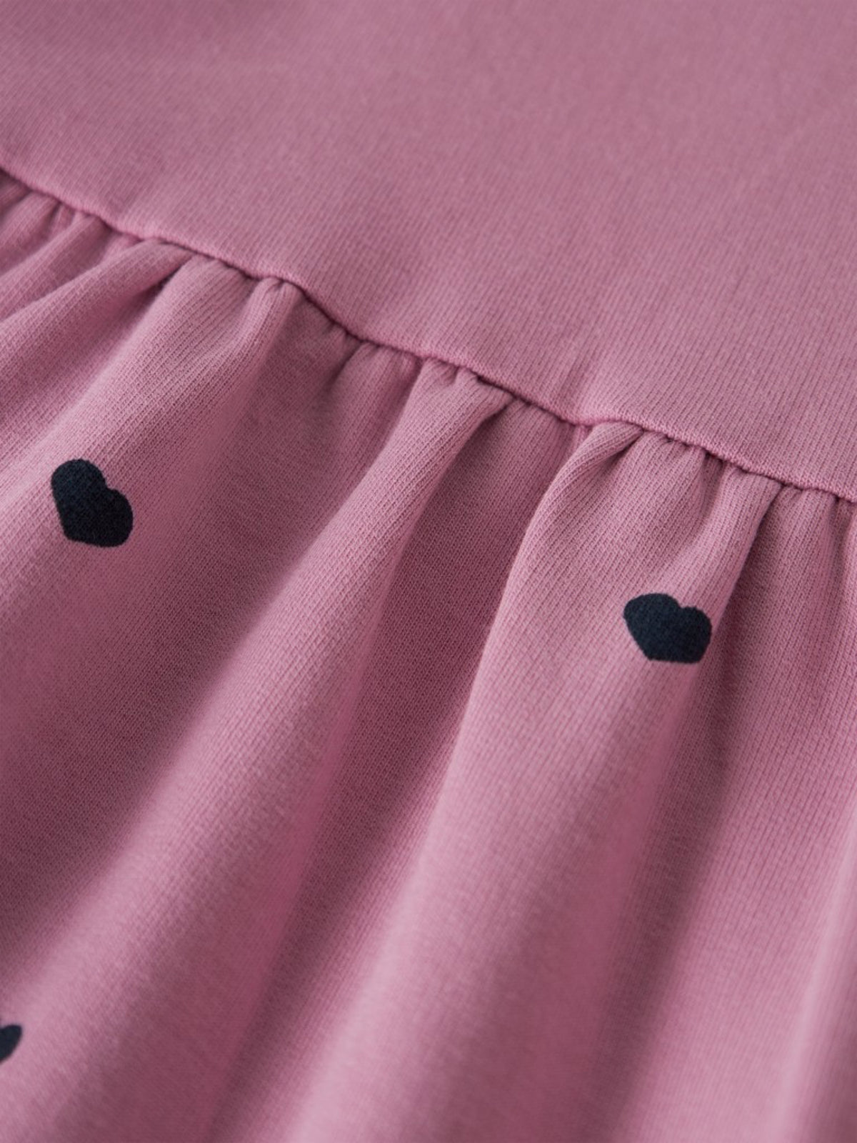 NMFDAVINA Robe sweat fille — name it — Mauve Orchid Hearts — autre vue 4 | Appart 17 Bruxelles