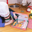 Coffret pizzaïolo avec tablier et toque — Chefclub Kids — Pizzaïolo — autre vue 4 | Appart 17 Bruxelles