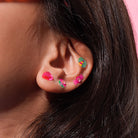 Boucles d'oreilles autocollantes, pack de 104 — OMY — Lily — autre vue 2 | Appart 17 Bruxelles