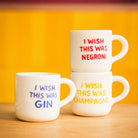 Mug « I wish this was… » — ATELIER PISTACHE — I wish this was gin — mis en scène avec d’autres articles 3 | Appart 17 Bruxelles
