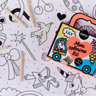 Mini Coloring Kit, poster 40 × 50 cm et 4 crayons — OMY — Lily — autre vue 3 | Appart 17 Bruxelles