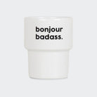 Gobelet « Bonjour Badass » — Félicie Aussi — Bonjour Badass — photo produit | Appart 17 Bruxelles
