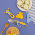 Couteau de cuisine pour enfant avec protège-doigts — Chefclub Kids — Kit couteau + éplucheur — autre vue 3 | Appart 17 Bruxelles