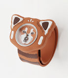 Montre slap enfant Time Pals — Mava Design — Panda roux — autre vue 2 | Appart 17 Bruxelles